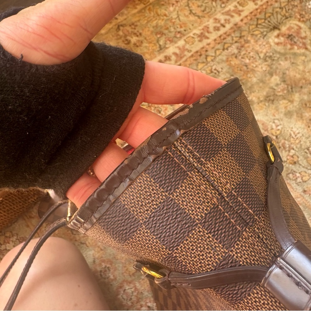 Louis Vuitton Neverfull MM Damier Brown Tote Bag - Picture 14 of 14